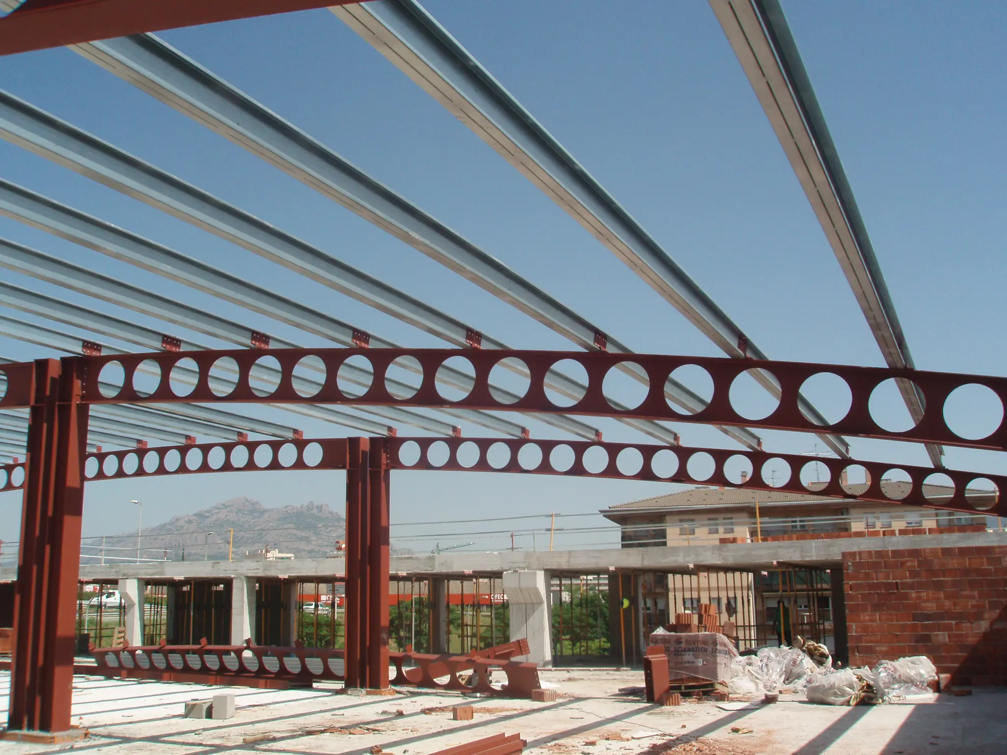 Estructura de la vivienda durante la ejecución
