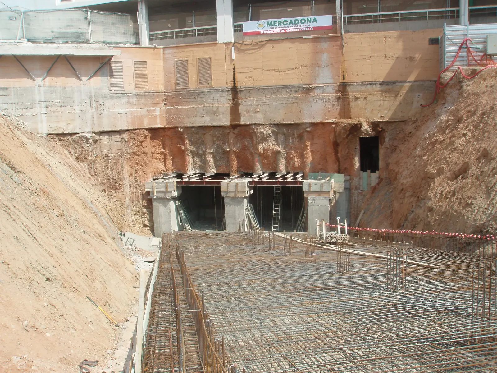 Archivo de obra del aparcamiento subterráneo de Martorell
